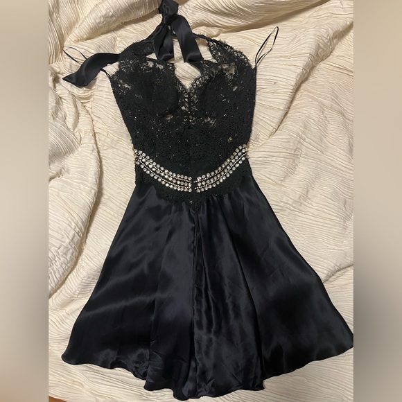 Claudio Milano Couture Silk Dress - Picture 4 of 9